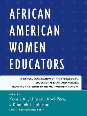cover image of African American Women Educators